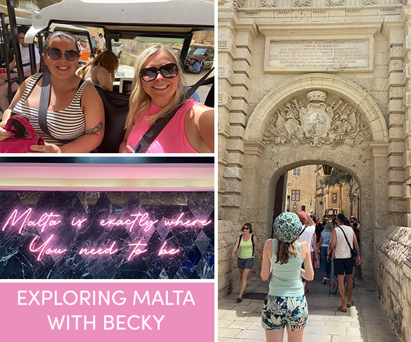 Exploring Malta with Becky