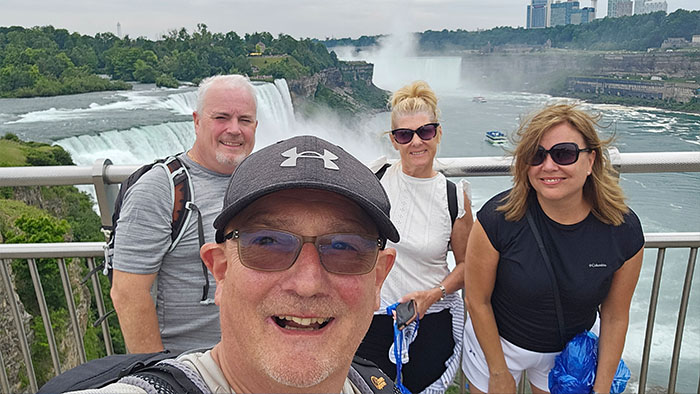 Niagara Falls Group Selfie