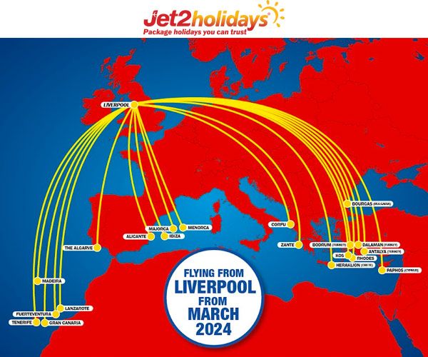 Jet2 Announces More Choice For North-West From Liverpool