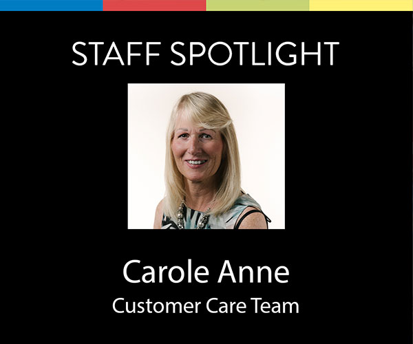 Staff Spotlight: Carol Anne Bolton